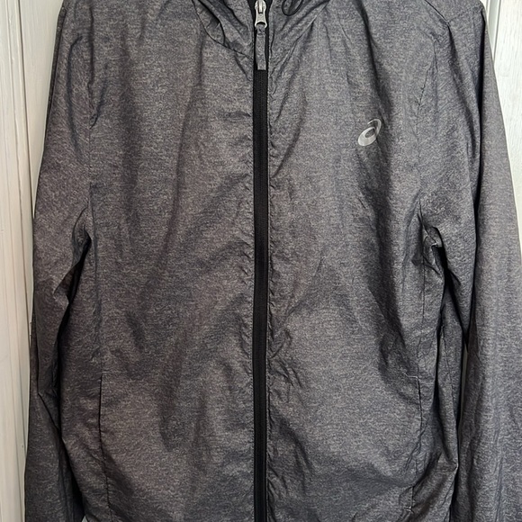 Asics Gray full zip Windbreaker S - Picture 2 of 7